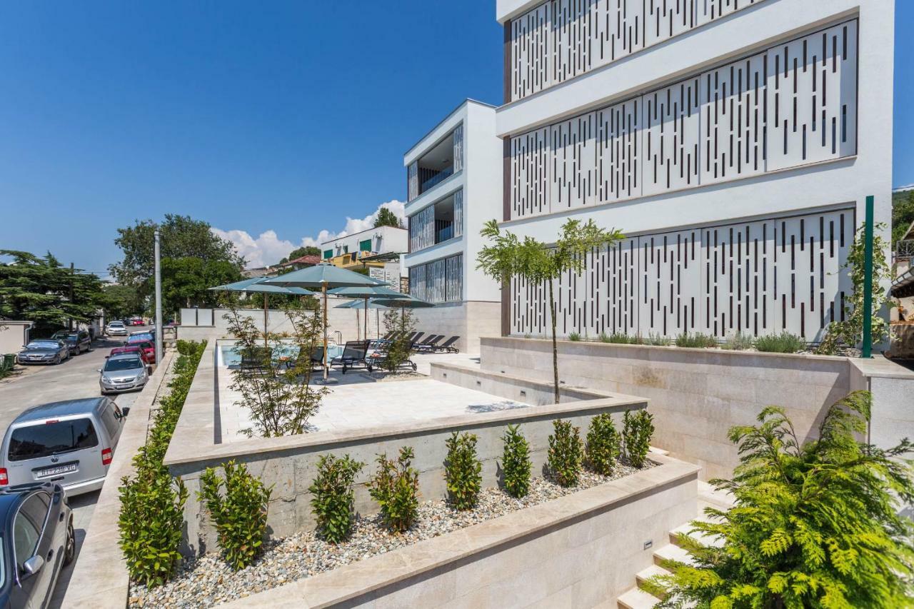 Abalone Apartments Dramalj Bagian luar foto