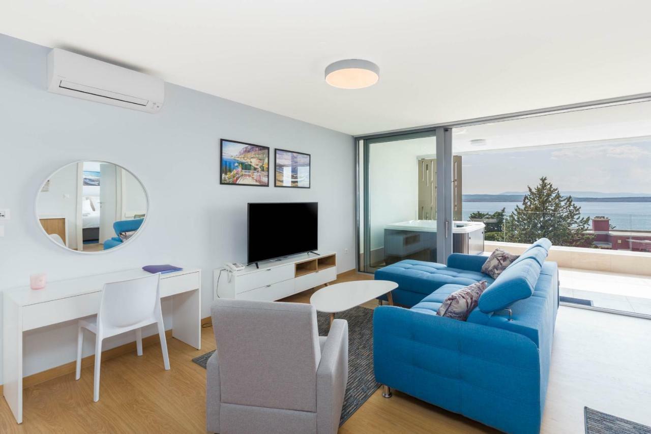 Abalone Apartments Dramalj Bagian luar foto