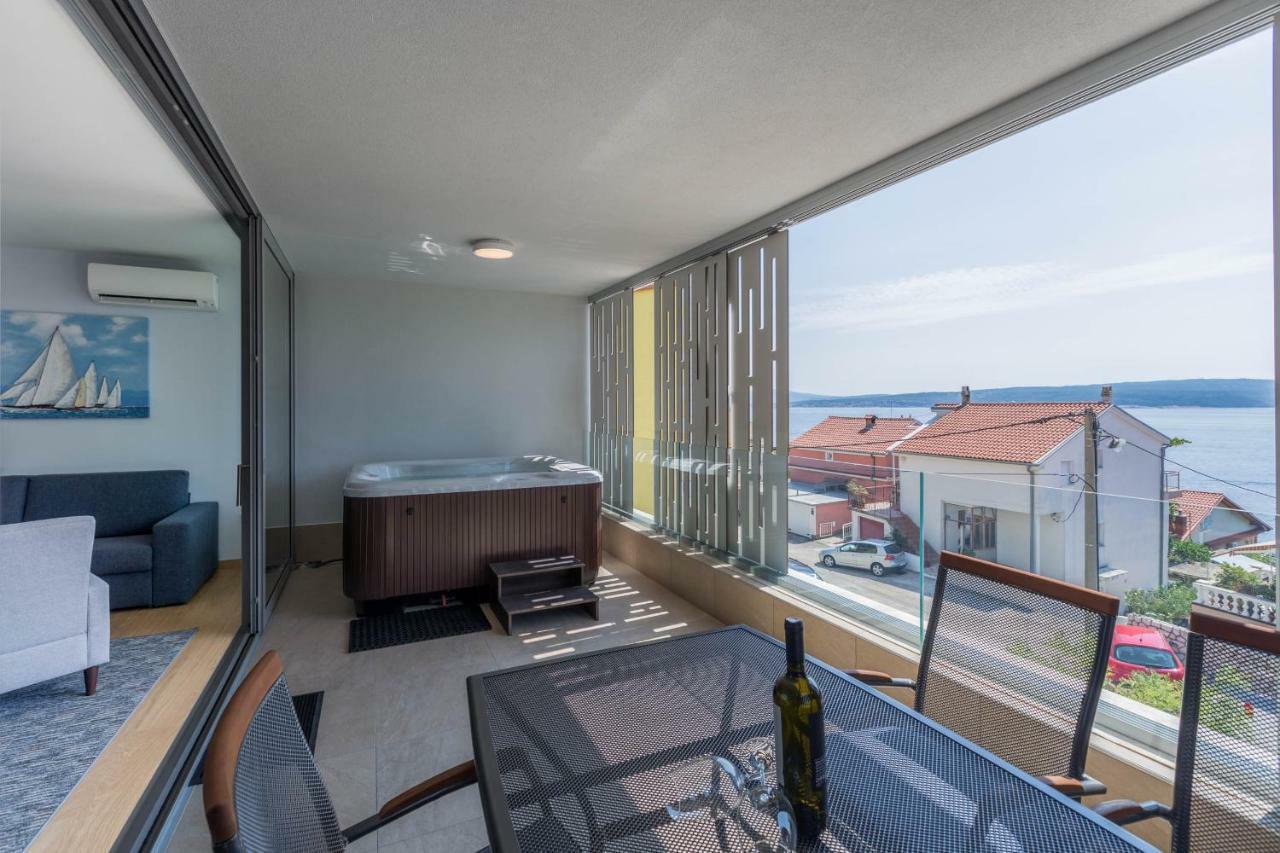 Abalone Apartments Dramalj Bagian luar foto