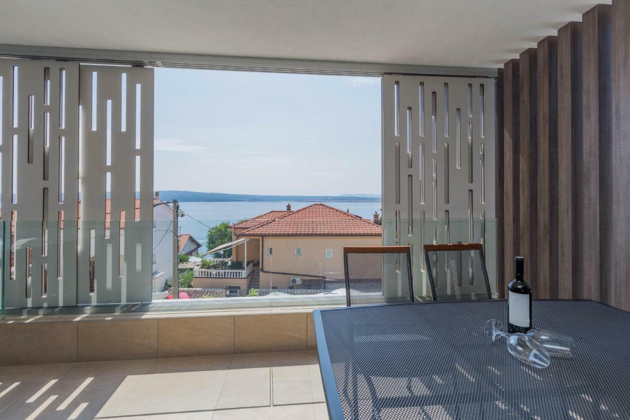 Abalone Apartments Dramalj Bagian luar foto